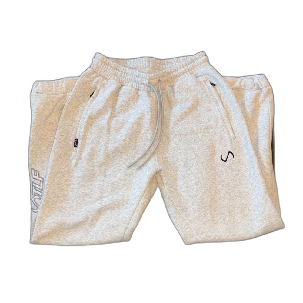 TLF GTS Pivotal Oversized Joggers with Zip Pockets in Grey